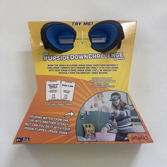 The Upside Down Challenge Game Kids Family Complete Fun Challenges NEW - Picture 2 of 7